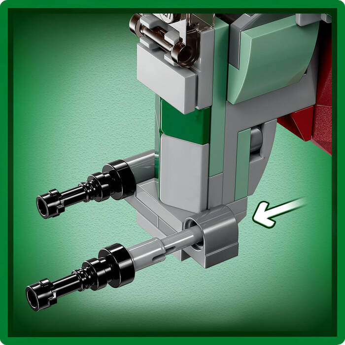 75344 LEGO® Star Wars™ Boba Fett'in Starship™’i Mikro Savaşçı - 6
