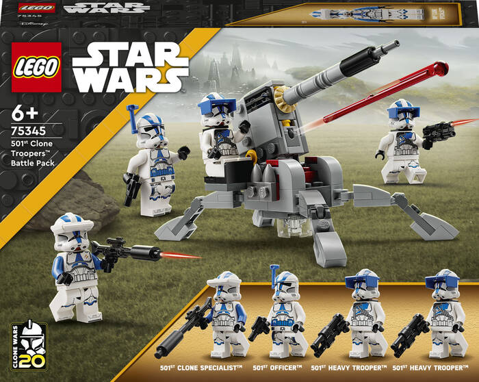 75345 LEGO® Star Wars™ 501. Klon Trooperlar Savaş Paketi - 3