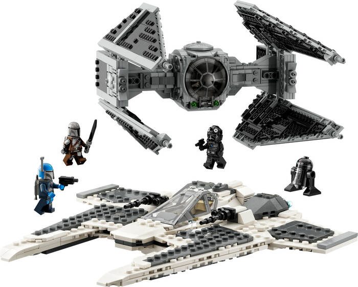 75348 LEGO® Star Wars™ Mandalorian Fang Fighter TIE Interceptor™'a Karşı - 1