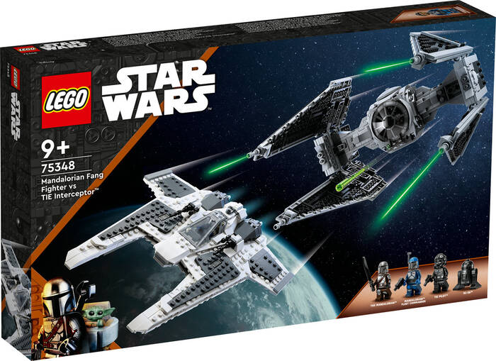 75348 LEGO® Star Wars™ Mandalorian Fang Fighter TIE Interceptor™'a Karşı - 2