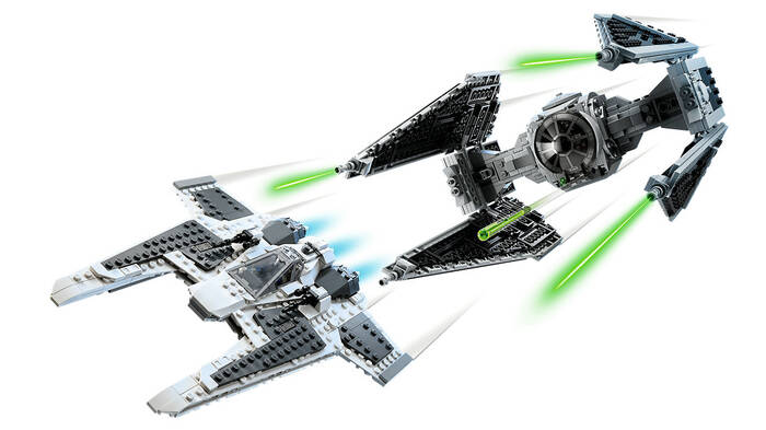 75348 LEGO® Star Wars™ Mandalorian Fang Fighter TIE Interceptor™'a Karşı - 3