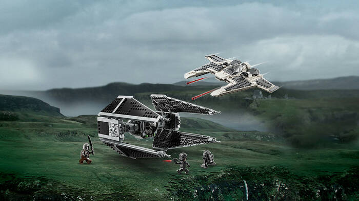 75348 LEGO® Star Wars™ Mandalorian Fang Fighter TIE Interceptor™'a Karşı - 4