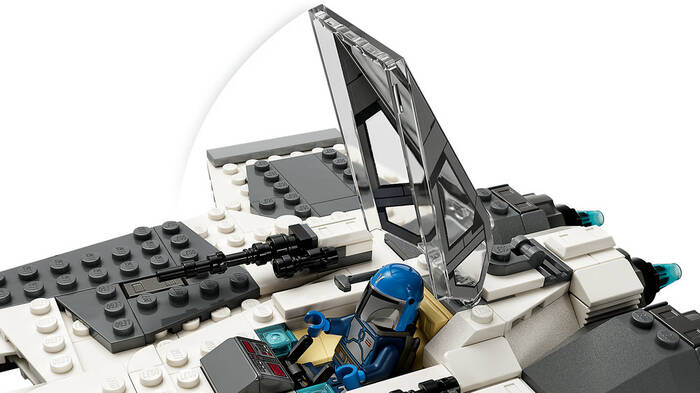 75348 LEGO® Star Wars™ Mandalorian Fang Fighter TIE Interceptor™'a Karşı - 6
