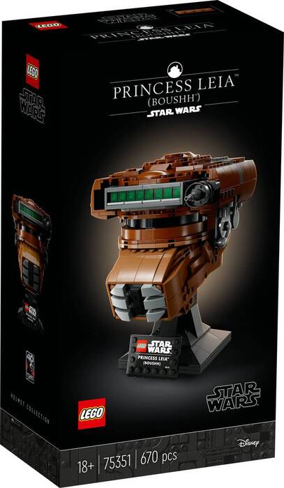 75351 LEGO® Star Wars™ Prenses Leia™ (Boushh™) Kaskı - 2