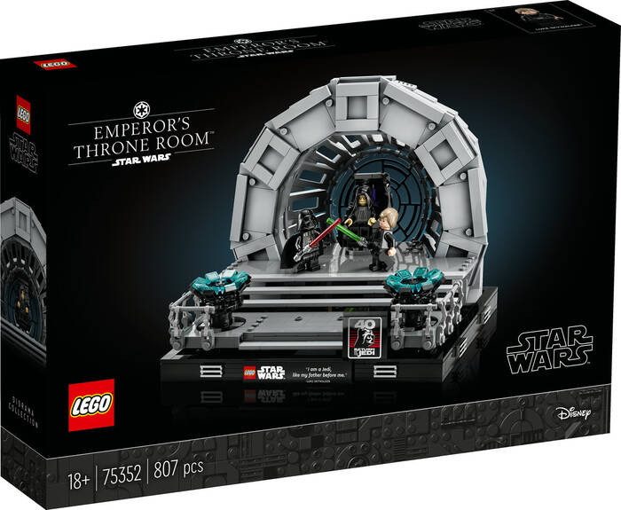 75352 LEGO® Star Wars™ Emperor's Throne Room™ Dioraması - 2