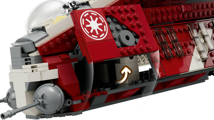 75354 LEGO® Star Wars™ Coruscant Muhafızı Silahlı Gemisi - 6