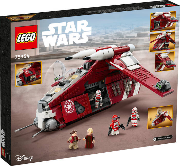 75354 LEGO® Star Wars™ Coruscant Muhafızı Silahlı Gemisi - 7