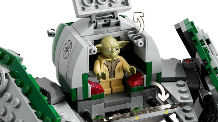 75360 LEGO® Star Wars™ Yoda’nın Jedi Starfighter™’ı - 5