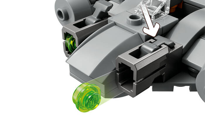 75363 LEGO® Star Wars™ Mandalorian’ın N-1 Starfighter™’ı Mikro Savaşçı - 5