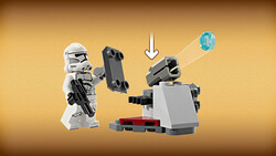 75372 LEGO® Star Wars™ Klon Trooper ve Savaş Droidi Savaş Paketi - 4