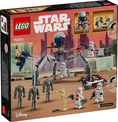 75372 LEGO® Star Wars™ Klon Trooper ve Savaş Droidi Savaş Paketi - 6