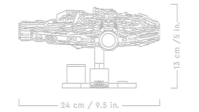 75375 LEGO® Star Wars Millennium Falcon™ - 9