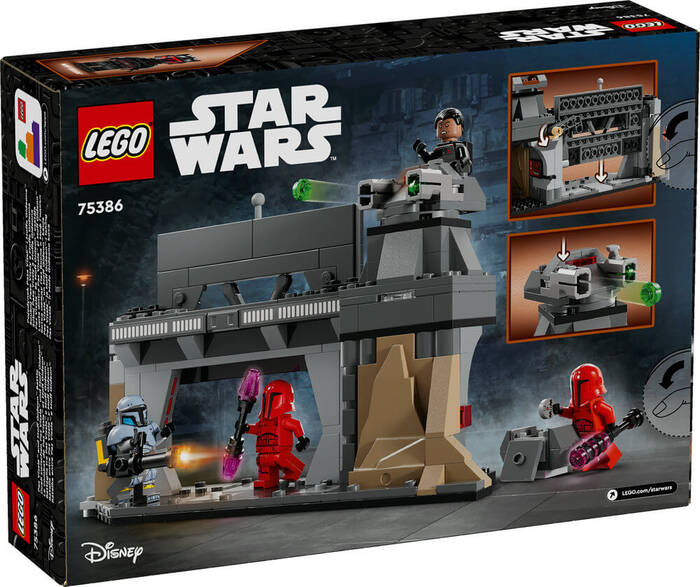 75386 LEGO® Star Wars™ Paz Vizsla™ ve Moff Gideon™ Savaşı - 7