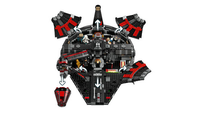 75389 LEGO® Star Wars Karanlık Falcon - 5