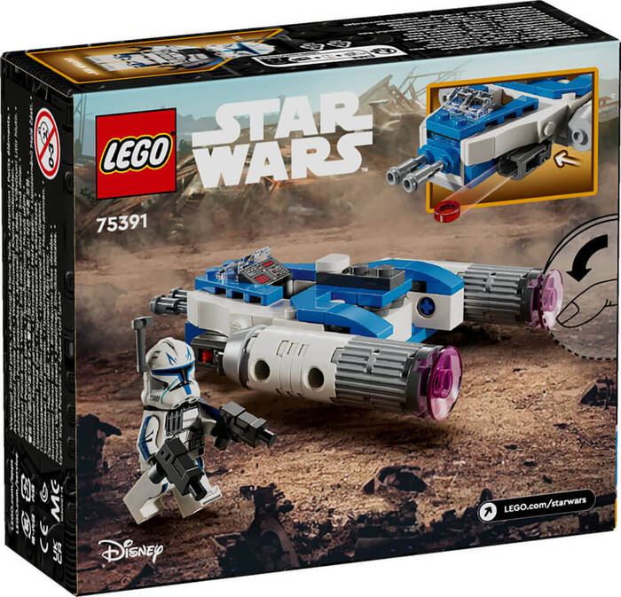 75391 LEGO® Star Wars™ Yüzbaşı Rex™ Y-Wing™ Mikro Savaşçı - 6