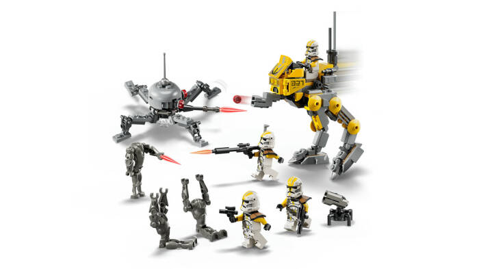 75431 LEGO® Star Wars™ 327. Star Corps Klon Trooper Savaş Paketi - 5