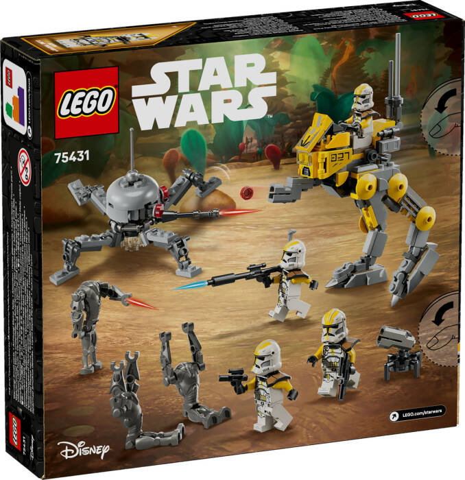 75431 LEGO® Star Wars™ 327. Star Corps Klon Trooper Savaş Paketi - 6