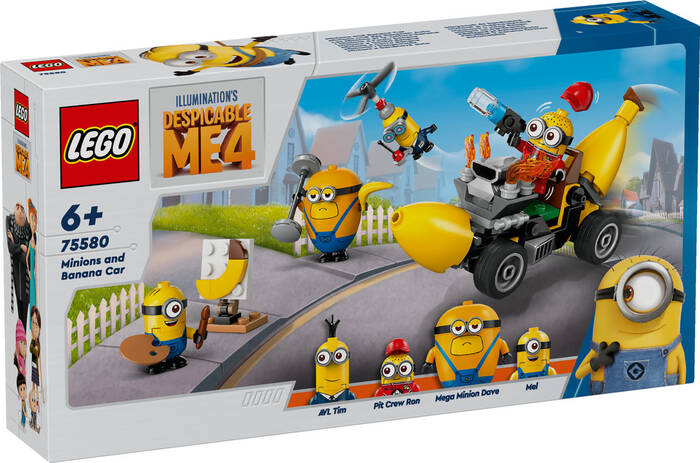 75580 LEGO® Despicable Me Minyonlar ve Muz Araba - 4