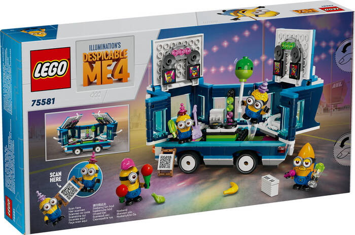 75581 LEGO® Despicable Me Minyonların Müzikli Parti Otobüsü - 20