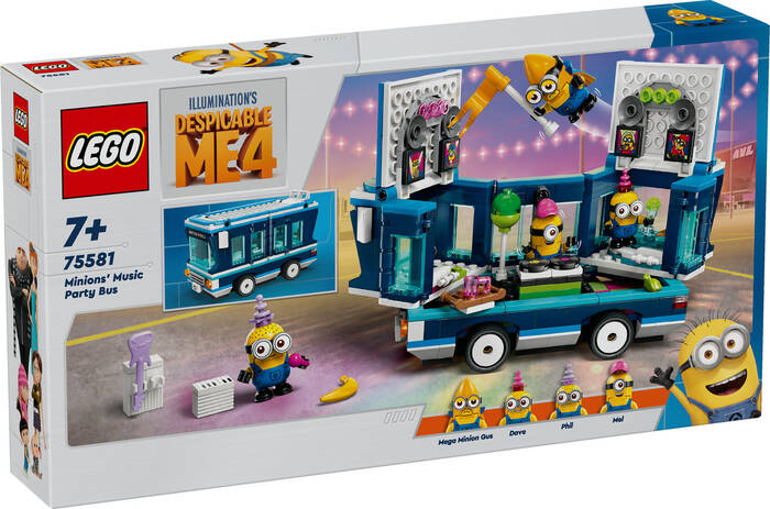 75581 LEGO® Despicable Me Minyonların Müzikli Parti Otobüsü - 5