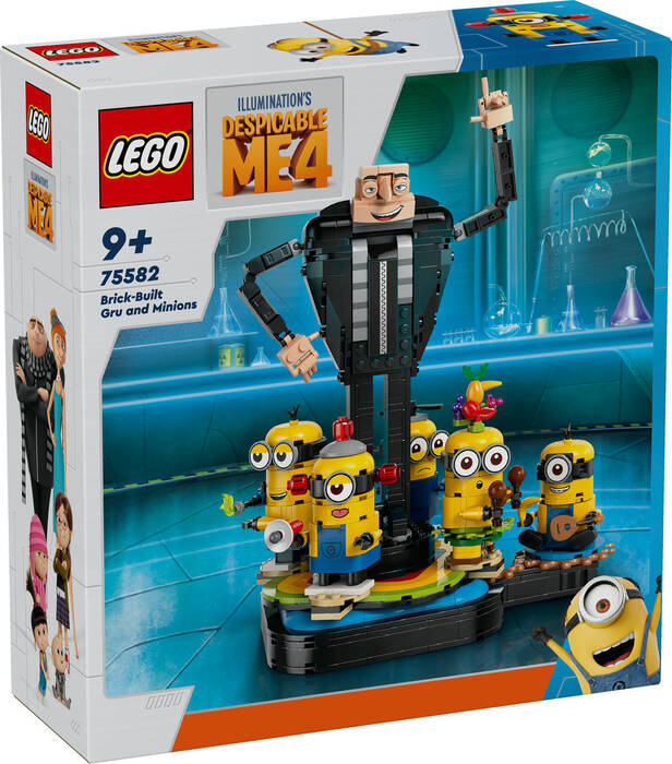 75582 LEGO® Despicable Me Yapım Parçalarından Gru ve Minyonlar - 5