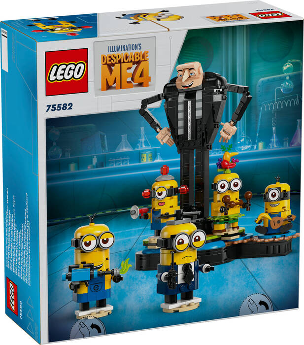 75582 LEGO® Despicable Me Yapım Parçalarından Gru ve Minyonlar - 15