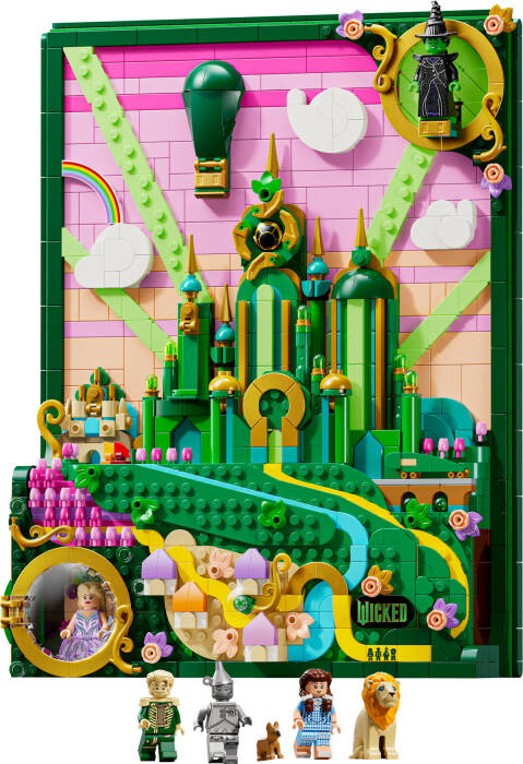 75685 LEGO® Wicked Emerald City Duvar Tablosu - LEGO Wicked