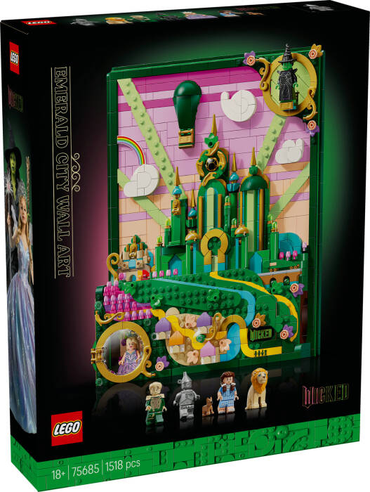 75685 LEGO® Wicked Emerald City Duvar Tablosu - 2