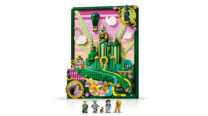 75685 LEGO® Wicked Emerald City Duvar Tablosu - 3