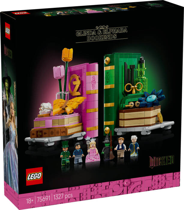 75691 LEGO® Wicked Glinda ve Elphaba Kitap Destekleri - 2