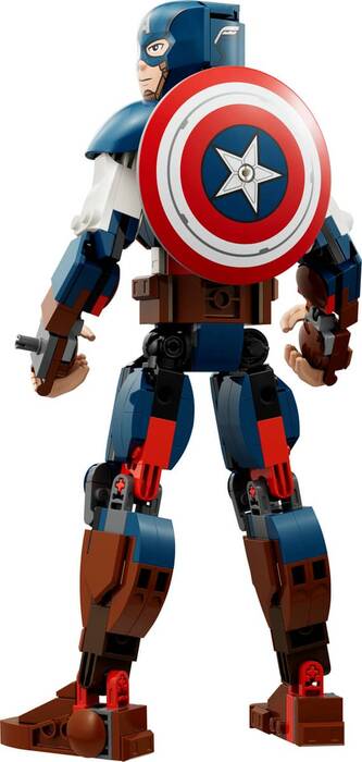76258 LEGO® Marvel Kaptan Amerika Yapım Figürü - 1