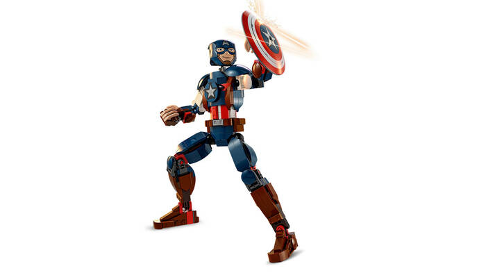 76258 LEGO® Marvel Kaptan Amerika Yapım Figürü - 3