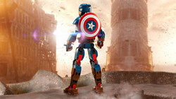 76258 LEGO® Marvel Kaptan Amerika Yapım Figürü - 4