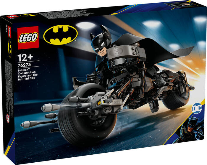 76273 LEGO® DC Batman™ Yapım Figürü ve Bat-Pod Motosiklet - 2
