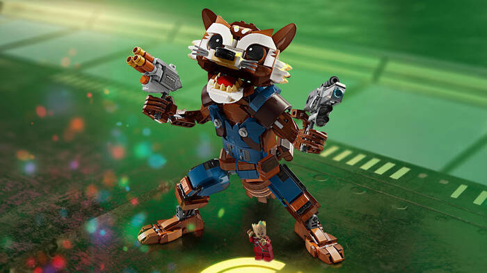 76282 LEGO® Marvel Rocket ve Bebek Groot - 4