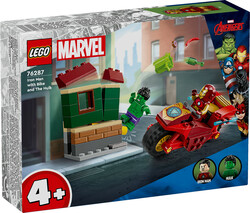 76287 LEGO® Marvel Motosikletli Iron Man ve Hulk - Marvel (1)