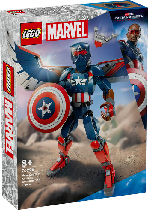 76296 LEGO® Marvel Yeni Kaptan Amerika Yapım Figürü - 2