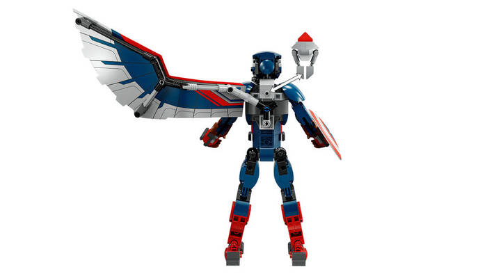 76296 LEGO® Marvel Yeni Kaptan Amerika Yapım Figürü - 5