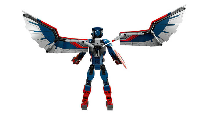 76296 LEGO® Marvel Yeni Kaptan Amerika Yapım Figürü - 6
