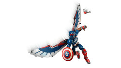 76296 LEGO® Marvel Yeni Kaptan Amerika Yapım Figürü - 4