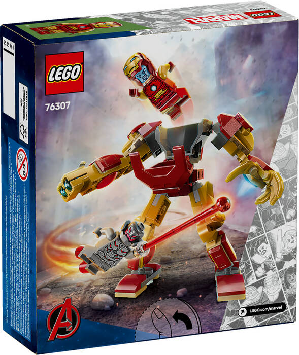 76307 LEGO® Marvel Iron Man Robotu, Ultron’a Karşı - 5