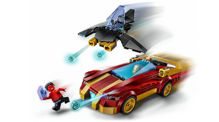 76310 LEGO® Marvel Iron Man Arabası ile Black Panther, Red Hulk’a Karşı - 3