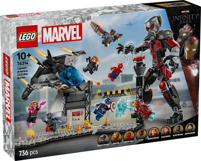 76314 LEGO® Marvel Kaptan Amerika: Kahramanların Savaşı Aksiyon Savaşı - 2