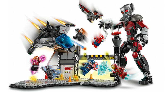 76314 LEGO® Marvel Kaptan Amerika: Kahramanların Savaşı Aksiyon Savaşı - 3