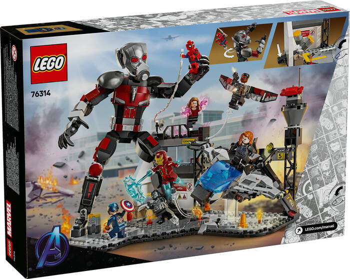 76314 LEGO® Marvel Kaptan Amerika: Kahramanların Savaşı Aksiyon Savaşı - 7