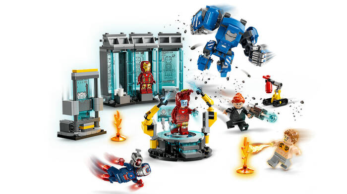 76315 LEGO® Marvel Iron Man'in Laboratuvarı: Zırh Salonu - 3