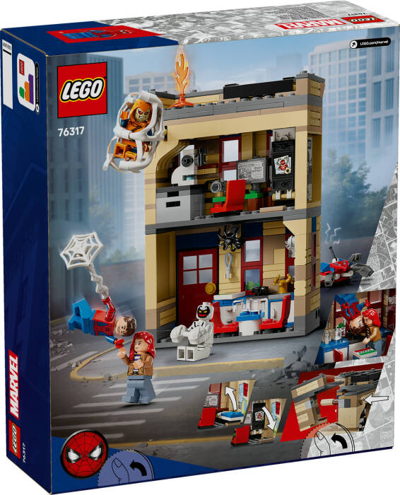 76317 LEGO® | Marvel Peter Parker'ın Dairesi - 7