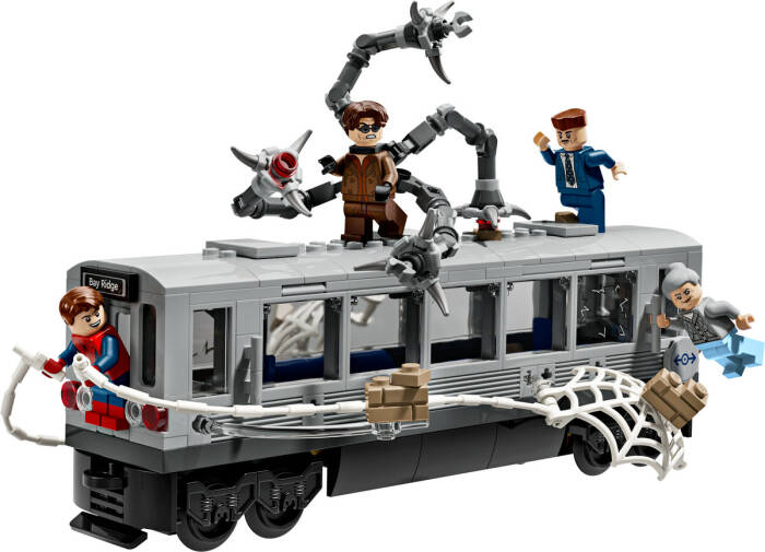 76321 LEGO® | Marvel Örümcek Adam ile Doktor Oktopus Metro Sahnesi - 1