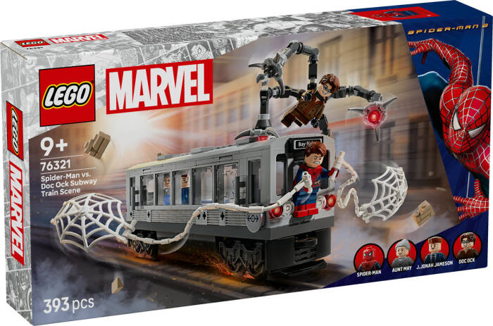 76321 LEGO® | Marvel Örümcek Adam ile Doktor Oktopus Metro Sahnesi - 2