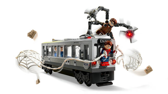76321 LEGO® | Marvel Örümcek Adam ile Doktor Oktopus Metro Sahnesi - 3